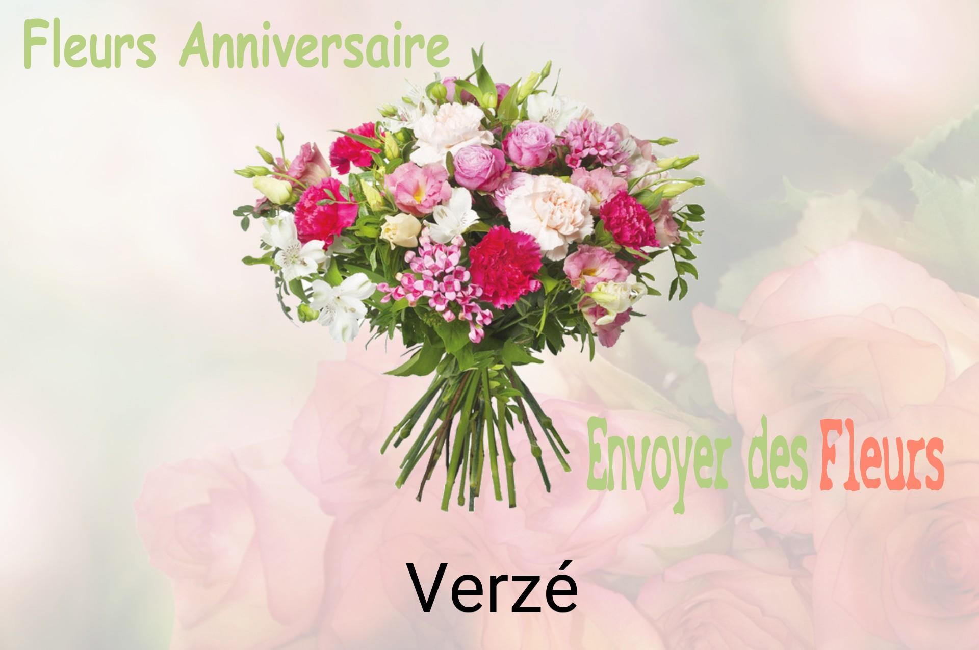Bouquet de fleurs d’anniversaire livré à Verzé